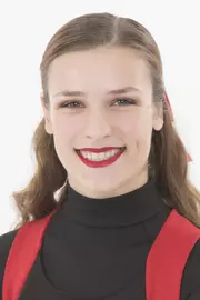 Indoor headshots and an outdoor team on the Art's Terrace.