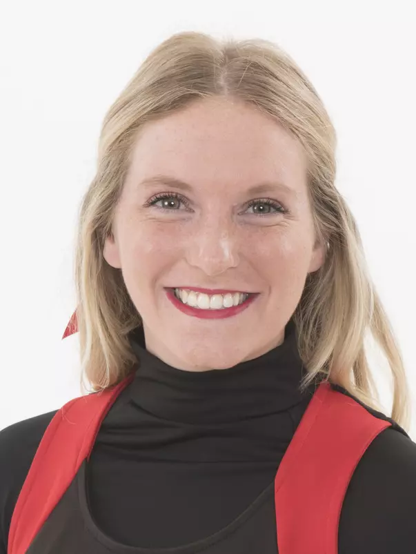 Indoor headshots and an outdoor team on the Art's Terrace.