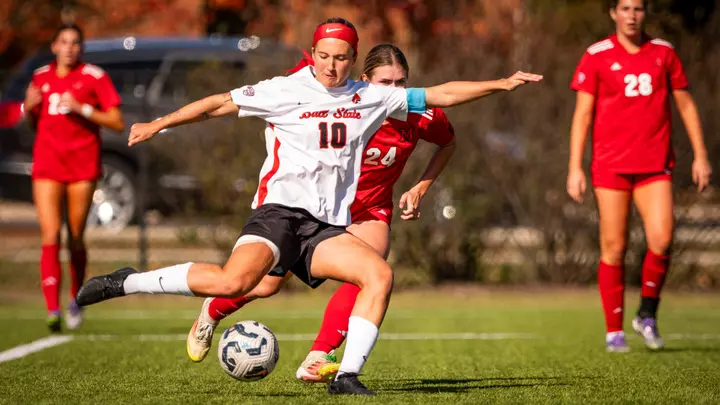 Ball State Women's Soccer vs Miami on Oct. 26, 2025. Photo by Samantha Blankenship Ellis/Ball State University.