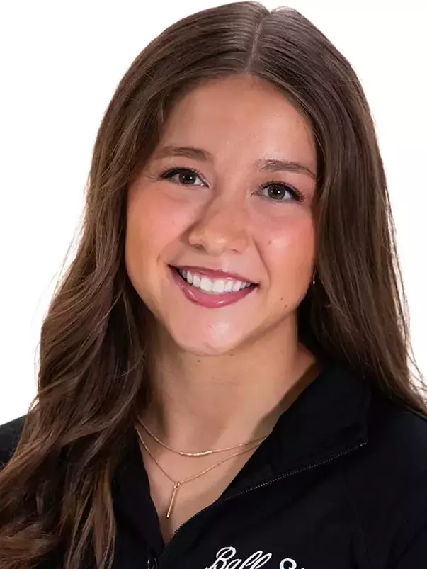 Headshot Featuring Ava Molina in a Black Ball State Shirt