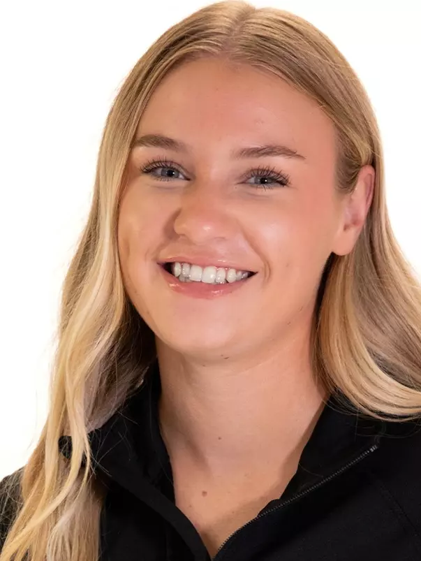 Headshot Featuring Grace Suchecki in a Black Ball State Shirt