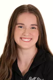 Headshot Featuring Lindsay Girard in a Black Ball State Shirt