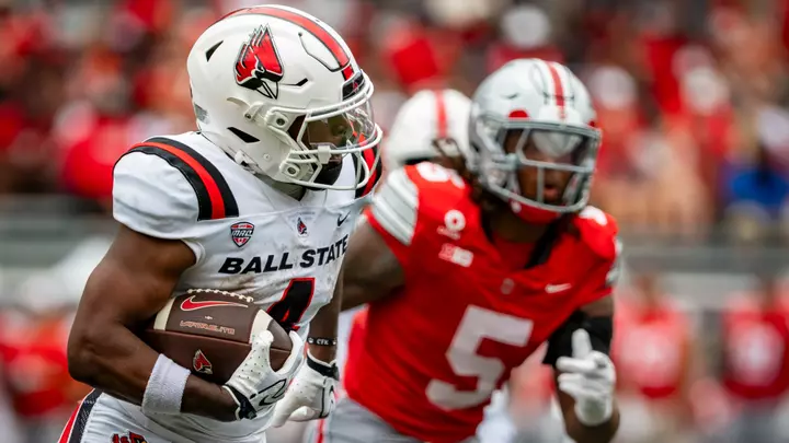 TJ Horton runs the ball at Ohio State 9/5/26