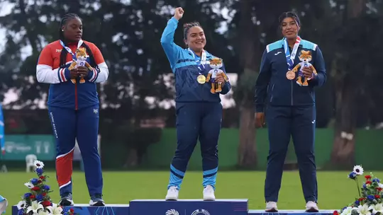 Image related to Suazo Negrete Sets Meet and Honduras National Record at the 2025 Central American Games; Wins Bison of the Week