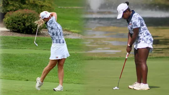 Image related to Richter, Johnson Win PL Co-Golfer of the Week; Fifth and Sixth Golfer of Week this Season for the Bison
