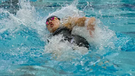 Image related to Women's Swimming and Diving Finishes Third at Three-Day Bucknell Invitational