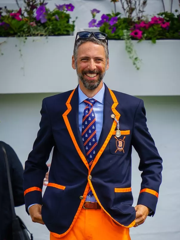 Head Coach of Men's Crew Dan Wolleben