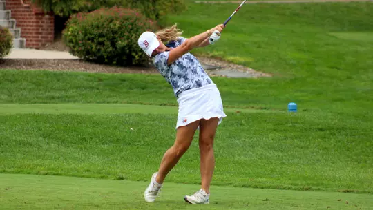 Image related to Women's Golf Takes Second at the Navy Fall Invitational; Richter Finishes in Third