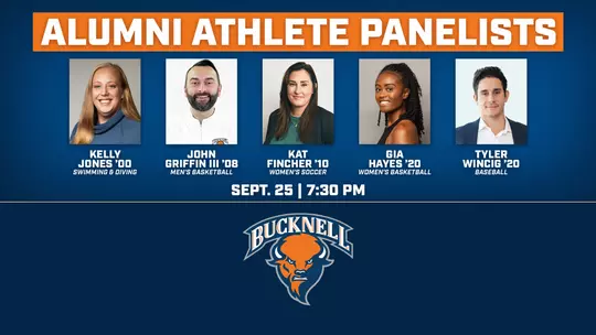 Image related to Bucknell Athletics Partnering with Center for Career Advancement on Life After Bucknell Alumni Panel