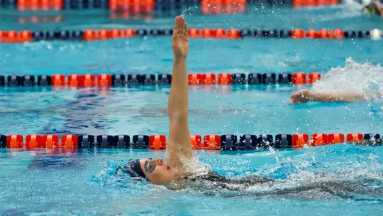 Image related to Women's Swimming & Diving Falls in Close Contest with Army 157-143