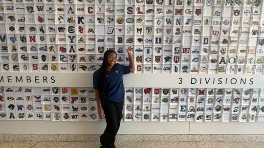 Tori Allen at NCAA Career in Sports Forum