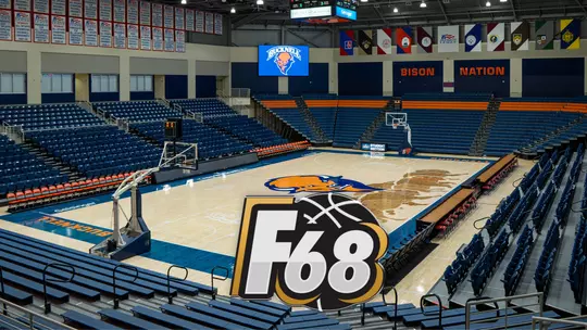 Sojka Pavilion with Field of 68 Logo