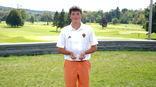 Charlie Barrickman with trophy