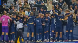 MSoc NCAA Rd1 Post-PKs