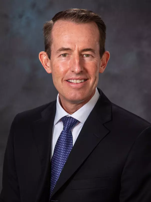 Dr. Parker Blue Tie