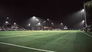 CBU Soccer Stadium Rain