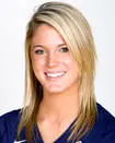 2008 Cal Volleyball head shot middle hitter Kat Reilly