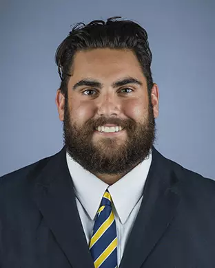 2016 Cal Football Head Shot Tony Mekari