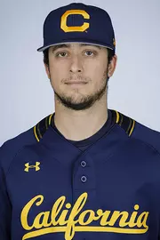 January 18, 2018; Berkeley, California, USA; Cal Volleyball Matt Ladrech at Haas Pavillion. Photo credit: Nathan Phillips Photography- KLC fotos for Cal Athletics.