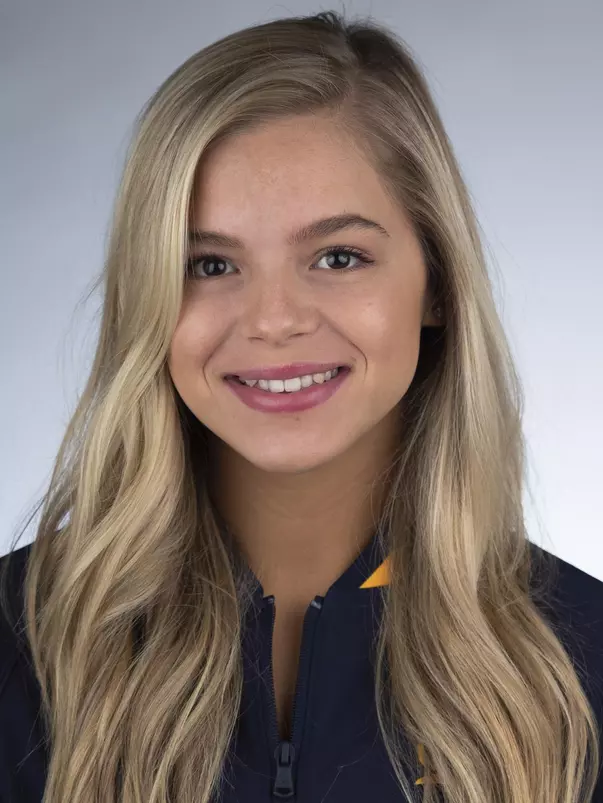 September 21, 2018; Cal Memorial Stadium, Berkeley, California, USA; Women's Gymnastics: California Golden Bears 2018-2019; Grace QuinnPhoto credit: Kelley L Cox- KLC fotos