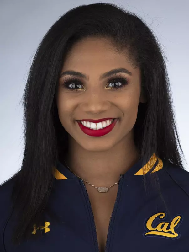September 21, 2018; Cal Memorial Stadium, Berkeley, California, USA; Women's Gymnastics: California Golden Bears 2018-2019; Kyana GeorgePhoto credit: Kelley L Cox- KLC fotos