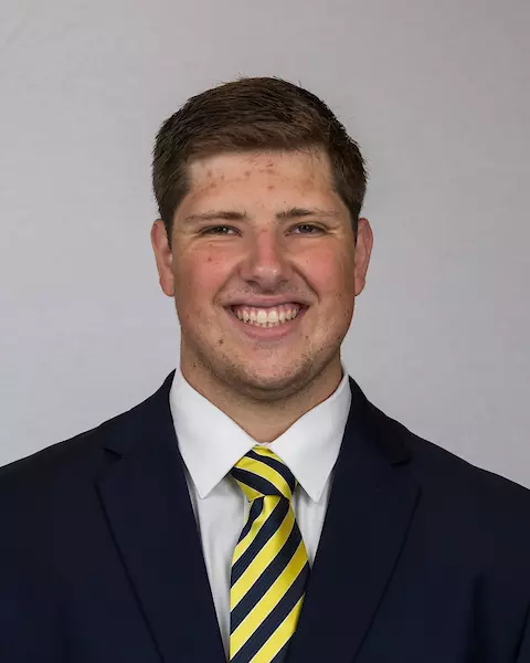June 21, 2018; Memorial Stadium, Berkeley, California, USA; Football: California Golden Bears Coat & Tie Headshots - Brandon Mello
Photo credit: Al Sermeno - KLC fotos