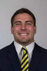 June 21, 2018; Memorial Stadium, Berkeley, California, USA; Football: California Golden Bears Coat & Tie Headshots - Hunter Abel (50)
Photo credit: Al Sermeno - KLC fotos