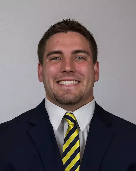 June 21, 2018; Memorial Stadium, Berkeley, California, USA; Football: California Golden Bears Coat & Tie Headshots - Hunter Abel (50)
Photo credit: Al Sermeno - KLC fotos