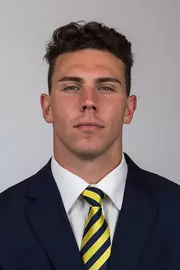 June 21, 2018; Memorial Stadium, Berkeley, California, USA; Football: California Golden Bears Coat & Tie Headshots - Jake Ashton (80)
Photo credit: Al Sermeno - KLC fotos