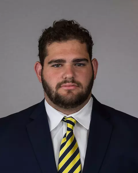 June 21, 2018; Memorial Stadium, Berkeley, California, USA; Football: California Golden Bears Coat & Tie Headshots - Jake Curhan (71)
Photo credit: Al Sermeno - KLC fotos