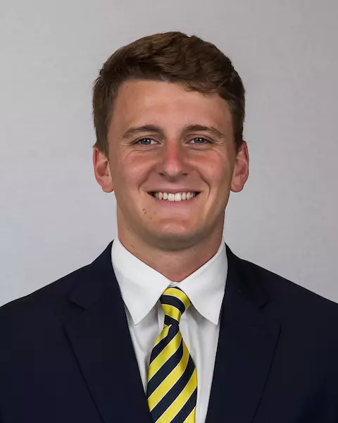 June 21, 2018; Memorial Stadium, Berkeley, California, USA; Football: California Golden Bears Coat & Tie Headshots - Jake Tonges (49)
Photo credit: Al Sermeno - KLC fotos