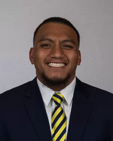 June 21, 2018; Memorial Stadium, Berkeley, California, USA; Football: California Golden Bears Coat & Tie Headshots - Lone Toailoa (55)
Photo credit: Al Sermeno - KLC fotos