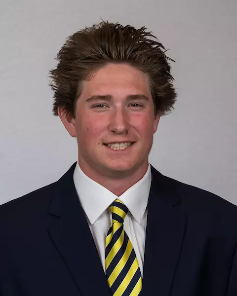 June 21, 2018; Memorial Stadium, Berkeley, California, USA; Football: California Golden Bears Coat & Tie Headshots - Louis Bickett (46)
Photo credit: Al Sermeno - KLC fotos