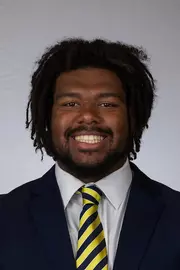 June 21, 2018; Memorial Stadium, Berkeley, California, USA; Football: California Golden Bears Coat & Tie Headshots - Malik McMorris (99)
Photo credit: Al Sermeno - KLC fotos