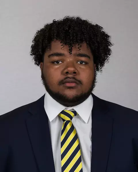 June 21, 2018; Memorial Stadium, Berkeley, California, USA; Football: California Golden Bears Coat & Tie Headshots - Miles Owens (62)Photo credit: Al Sermeno - KLC fotos