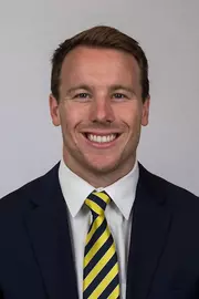 June 21, 2018; Memorial Stadium, Berkeley, California, USA; Football: California Golden Bears Coat & Tie Headshots - Patrick Laird (28)Photo credit: Al Sermeno - KLC fotos