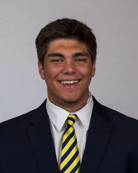 June 21, 2018; Memorial Stadium, Berkeley, California, USA; Football: California Golden Bears Coat & Tie Headshots - Will Craig (75)Photo credit: Al Sermeno - KLC fotos
