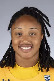 September 26, 2019; Berkeley, California, USA; California Golden Bears Women’s Basketball Media Day; Jaelyn Brown (Photo credit: Kelley L Cox/KLC fotos)