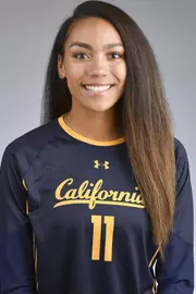 August 19, 2019; Berkeley, California, USA; Volleyball: California Golden Bears Media Day at Haas Pavilion; Lauren Forte (Photo credit: Marcus Edwards/KLC fotos)