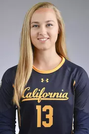 August 19, 2019; Berkeley, California, USA; Volleyball: California Golden Bears Media Day at Haas Pavilion; Morgan Wright (Photo credit: Marcus Edwards/KLC fotos)