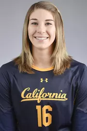 August 19, 2019; Berkeley, California, USA; Volleyball: California Golden Bears Media Day at Haas Pavilion; Savannah Rennie (Photo credit: Marcus Edwards/KLC fotos)