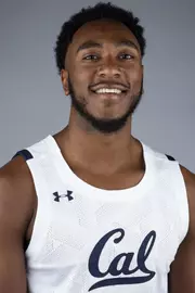 September 5, 2019; Berkeley, California, USA; Basketball: California Golden Bears Media Day at Haas Pavilion; Kareem South (Photo credit: Kelley L Cox/KLC fotos)
