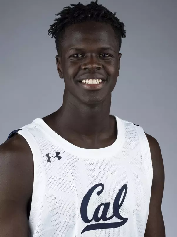 September 5, 2019; Berkeley, California, USA; Basketball: California Golden Bears Media Day at Haas Pavilion; Kuany Kuany (Photo credit: Kelley L Cox/KLC fotos)