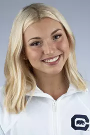 September 16, 2019; Berkeley, California, USA; Women’s Gymnastics: California Golden Bears 2019-2010 Roster; Ashton Woodbury (Photo credit: Kelley L Cox/KLC fotos)