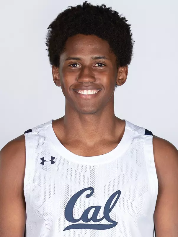 October 16, 2020; Berkeley, California, USA; Men's Basketball: California Golden Bears Headshots; D.J. Thorpe (33). Photo credit: Al Sermeno/KLC fotos