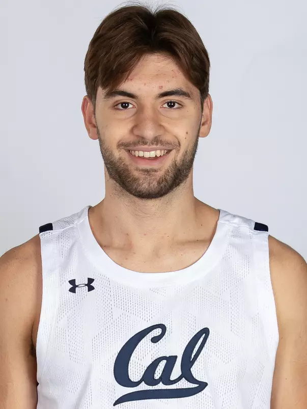 October 16, 2020; Berkeley, California, USA; Men's Basketball: California Golden Bears Headshots; Dimitrios Klonaras (34). Photo credit: Al Sermeno/KLC fotos