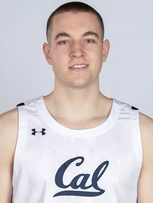October 16, 2020; Berkeley, California, USA; Men's Basketball: California Golden Bears Headshots; Grant Anticevich (15). Photo credit: Al Sermeno/KLC fotos