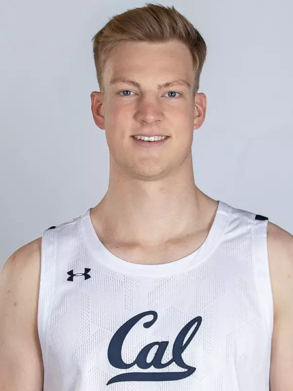 October 16, 2020; Berkeley, California, USA; Men's Basketball: California Golden Bears Headshots; Lars Thiemann (21). Photo credit: Al Sermeno/KLC fotos