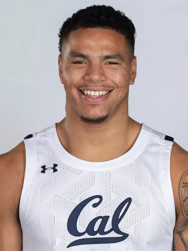 October 16, 2020; Berkeley, California, USA; Men's Basketball: California Golden Bears Headshots; Matt Bradley (20). Photo credit: Al Sermeno/KLC fotos