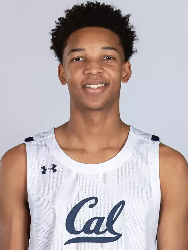 October 16, 2020; Berkeley, California, USA; Men's Basketball: California Golden Bears Headshots; Monty Bowser (2). Photo credit: Al Sermeno/KLC fotos